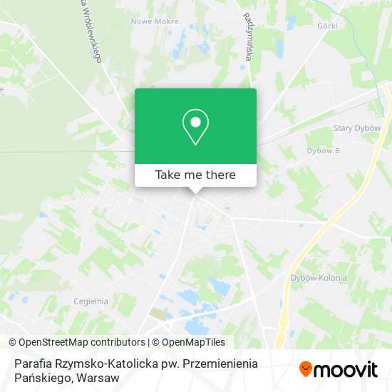 Parafia Rzymsko-Katolicka pw. Przemienienia Pańskiego map