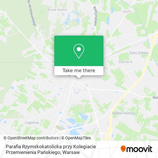 Parafia Rzymskokatolicka przy Kolegiacie Przemienienia Pańskiego map