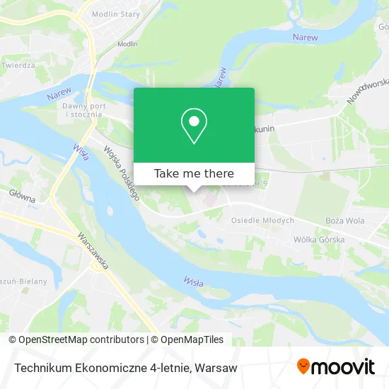 Technikum Ekonomiczne 4-letnie map