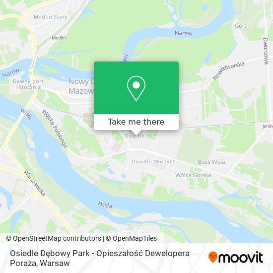 Osiedle Dębowy Park - Opieszałość Dewelopera Poraża map