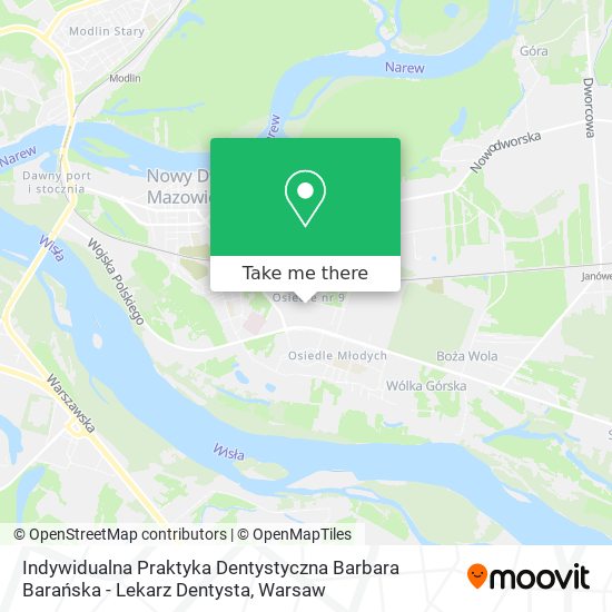 Indywidualna Praktyka Dentystyczna Barbara Barańska - Lekarz Dentysta map