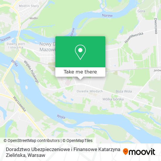 Doradztwo Ubezpieczeniowe i Finansowe Katarzyna Zielińska map