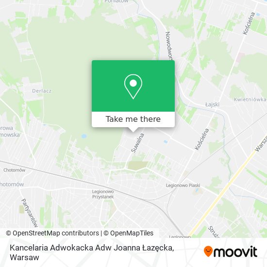 Kancelaria Adwokacka Adw Joanna Łazęcka map