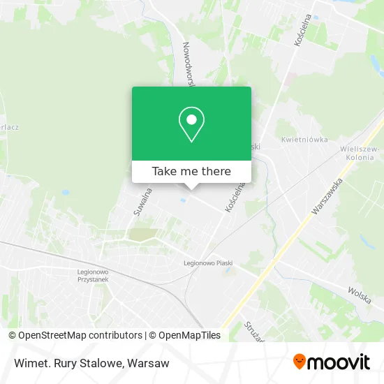 Wimet. Rury Stalowe map