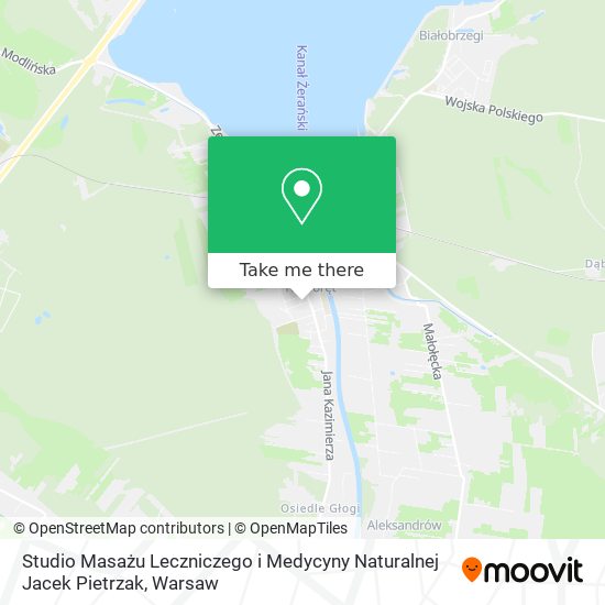 Studio Masażu Leczniczego i Medycyny Naturalnej Jacek Pietrzak map