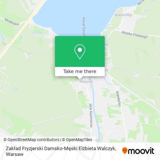 Zakład Fryzjerski Damsko-Męski Elżbieta Walczyk map