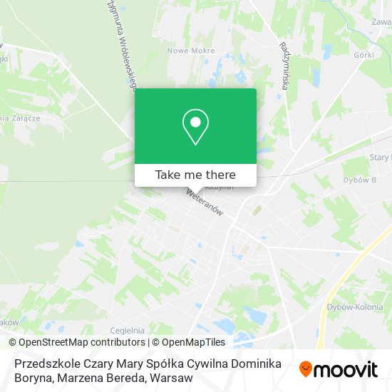 Przedszkole Czary Mary Spółka Cywilna Dominika Boryna, Marzena Bereda map