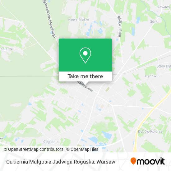 Cukiernia Małgosia Jadwiga Roguska map