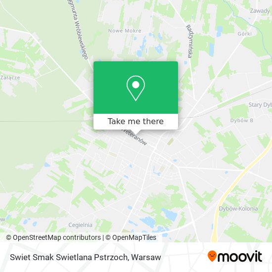 Swiet Smak Swietlana Pstrzoch map