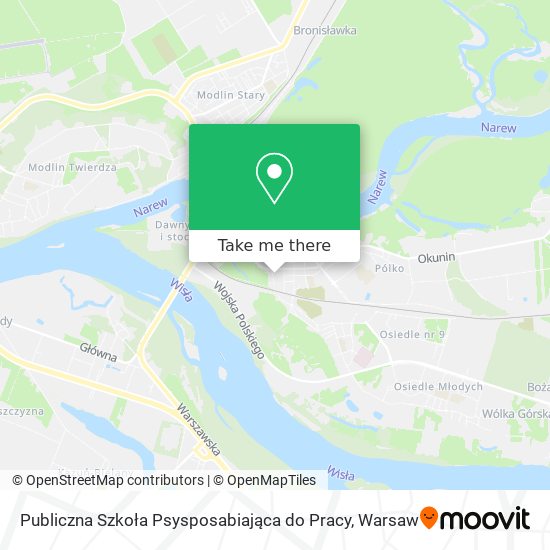 Publiczna Szkoła Psysposabiająca do Pracy map