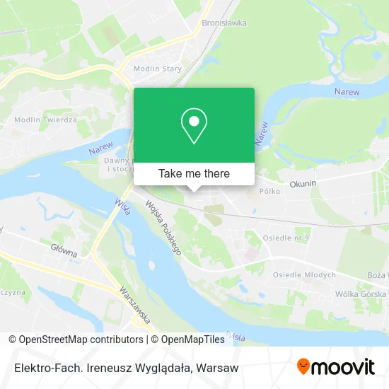 Elektro-Fach. Ireneusz Wyglądała map
