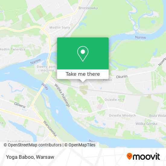 Yoga Baboo map