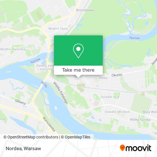 Nordea map