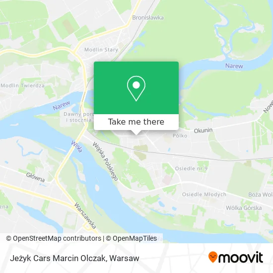 Jeżyk Cars Marcin Olczak map