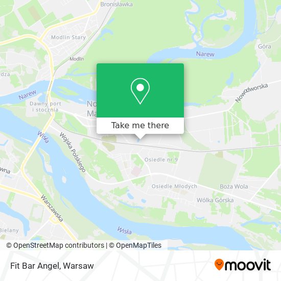 Fit Bar Angel map