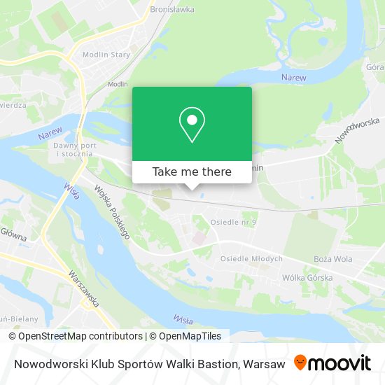 Nowodworski Klub Sportów Walki Bastion map