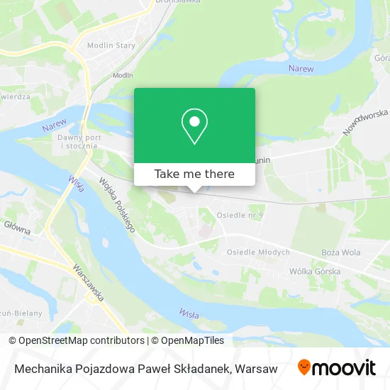 Mechanika Pojazdowa Paweł Składanek map