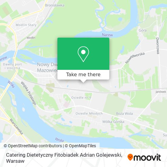 Catering Dietetyczny Fitobiadek Adrian Golejewski map