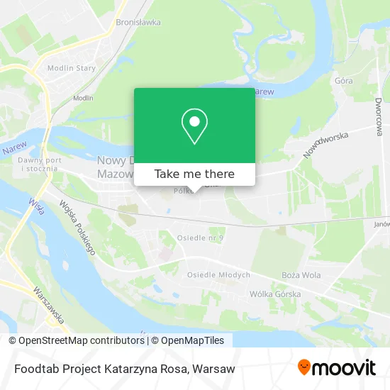 Foodtab Project Katarzyna Rosa map