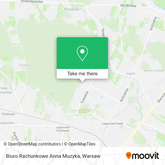 Карта Biuro Rachunkowe Anna Muzyka