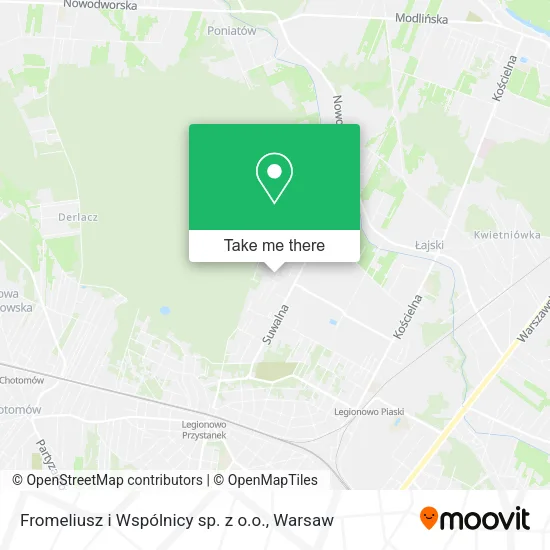 Fromeliusz i Wspólnicy sp. z o.o. map