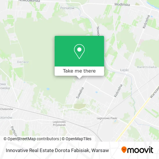 Innovative Real Estate Dorota Fabisiak map
