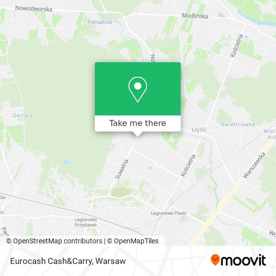 Eurocash Cash&Carry map