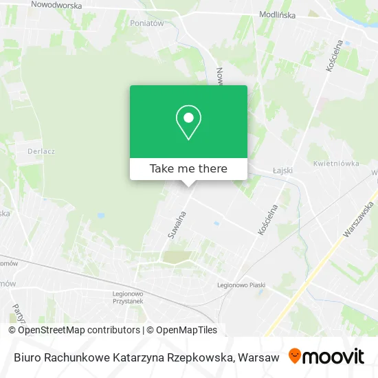 Biuro Rachunkowe Katarzyna Rzepkowska map