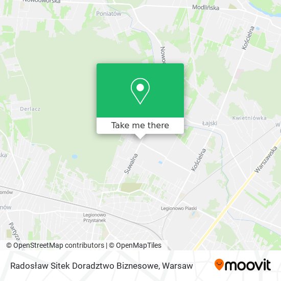 Radosław Sitek Doradztwo Biznesowe map