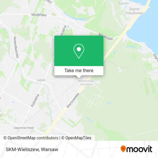 SKM-Wieliszew map