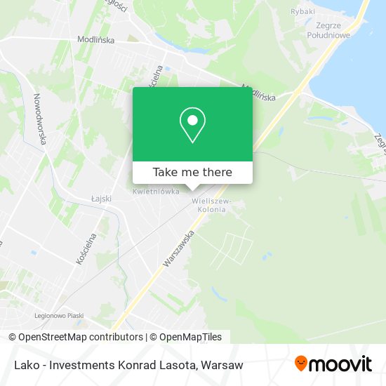 Lako - Investments Konrad Lasota map