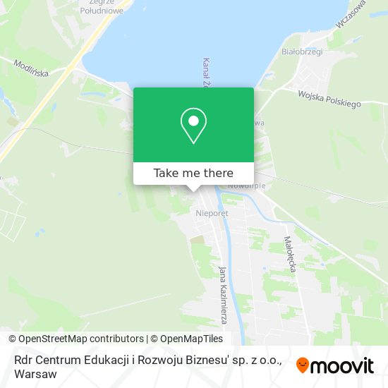 Карта Rdr Centrum Edukacji i Rozwoju Biznesu' sp. z o.o.
