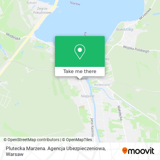 Plutecka Marzena. Agencja Ubezpieczeniowa map