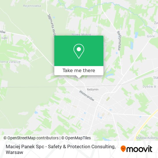 Maciej Panek Spc - Safety & Protection Consulting map