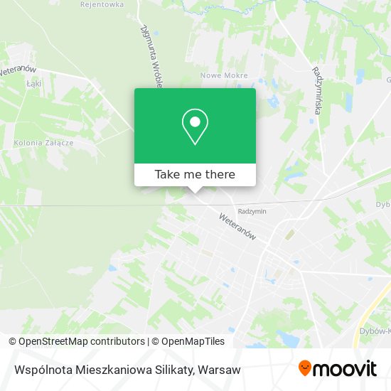 Wspólnota Mieszkaniowa Silikaty map