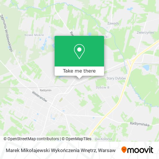 Marek Mikołajewski Wykończenia Wnętrz map