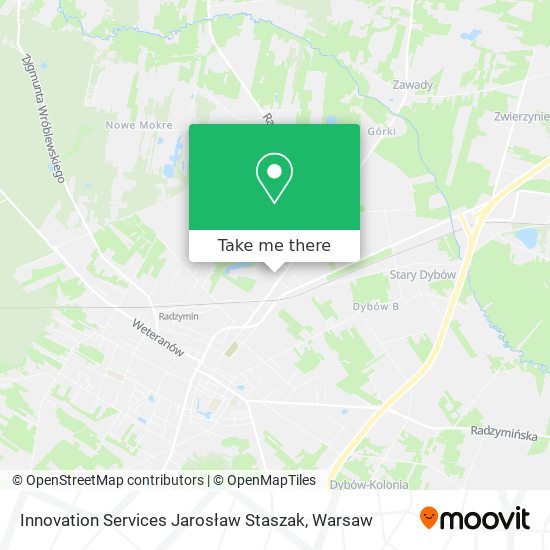 Innovation Services Jarosław Staszak map