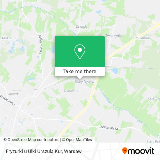 Fryzurki u Ulki Urszula Kur map