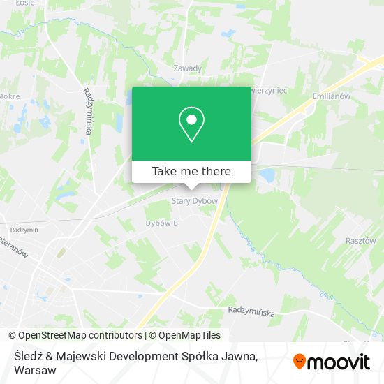 Śledź & Majewski Development Spółka Jawna map