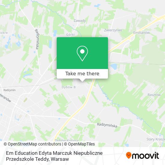 Em Education Edyta Marczuk Niepubliczne Przedszkole Teddy map