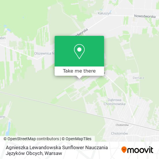 Agnieszka Lewandowska Sunflower Nauczania Języków Obcych map