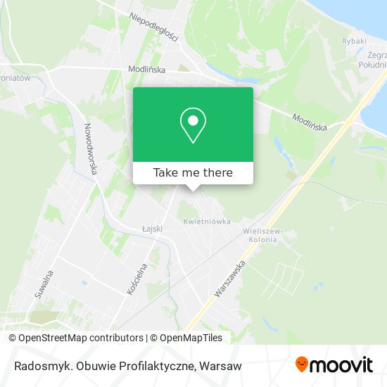 Radosmyk. Obuwie Profilaktyczne map