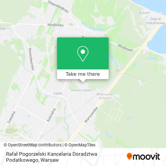 Rafał Pogorzelski Kancelaria Doradztwa Podatkowego map