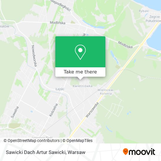 Sawicki Dach Artur Sawicki map