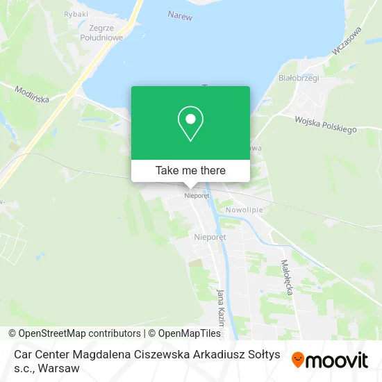 Car Center Magdalena Ciszewska Arkadiusz Sołtys s.c. map