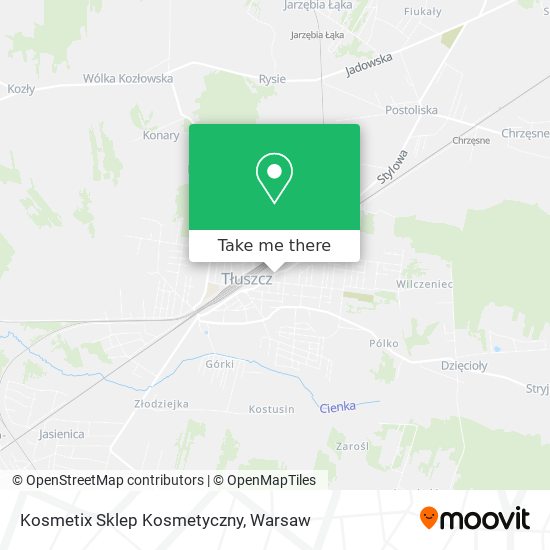 Kosmetix Sklep Kosmetyczny map