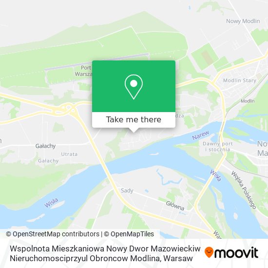 Wspolnota Mieszkaniowa Nowy Dwor Mazowieckiw Nieruchomosciprzyul Obroncow Modlina map