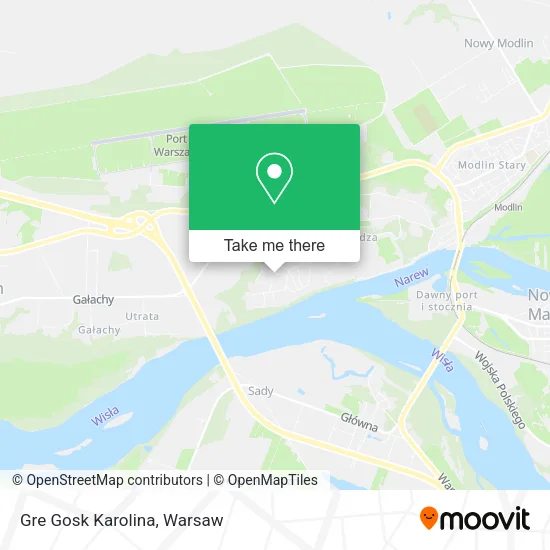 Карта Gre Gosk Karolina