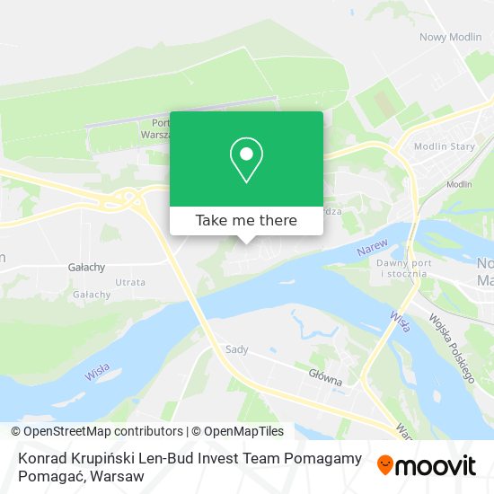 Konrad Krupiński Len-Bud Invest Team Pomagamy Pomagać map