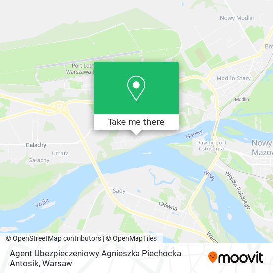 Agent Ubezpieczeniowy Agnieszka Piechocka Antosik map